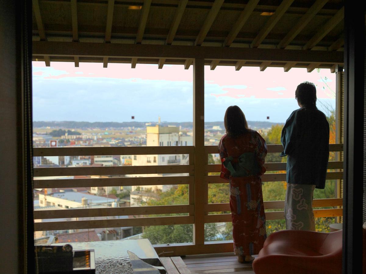 Yamashiro Onsen Midori No Yado Bansyoukaku Hotel Kaga  Kültér fotó