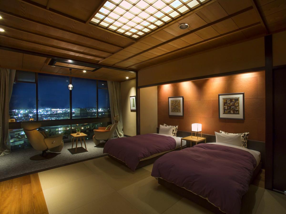 Yamashiro Onsen Midori No Yado Bansyoukaku Hotel Kaga  Kültér fotó